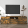 Mueble para TV madera contrachapada roble ahumado 140x35x40cm 1