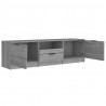 Mueble de TV madera contrachapada gris Sonoma 140x35x40 cm 5