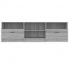 Móvel de TV 150x33.5x45 cm derivados de madeira cinzento sonoma 4