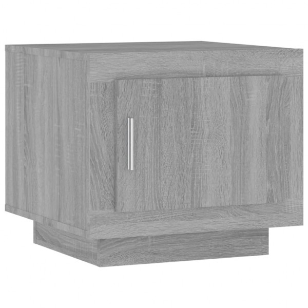 Mesa de centro madera contrachapada gris Sonoma 51x50x45 cm M 2