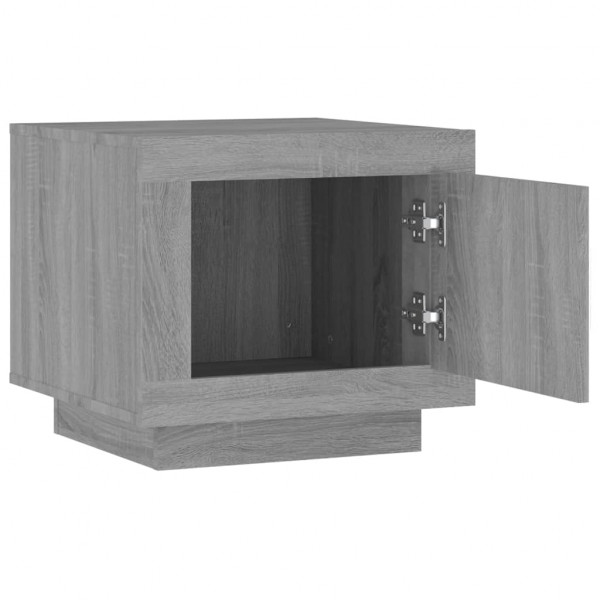 Mesa de centro madera contrachapada gris Sonoma 51x50x45 cm M 5
