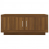 Mesa de centro 102x50x45 cm derivados madeira carvalho castanho 5