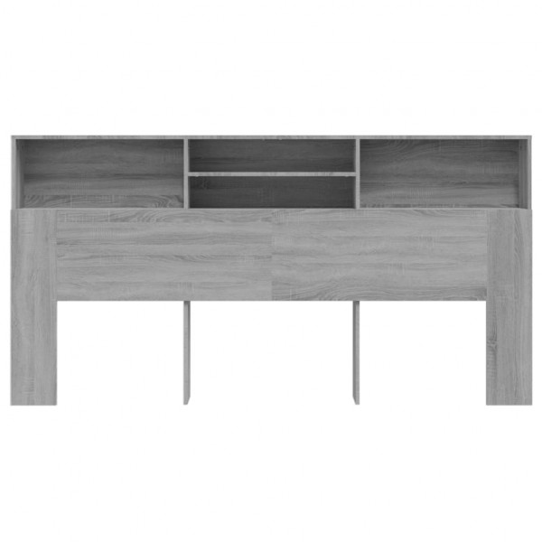 Mueble cabecero color gris Sonoma 200x19x103.5 cm M 3