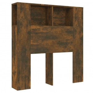 Mueble cabecero roble ahumado 100x18.5x104.5 cm H