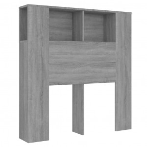 Mueble cabecero gris Sonoma 100x18.5x104.5 cm H