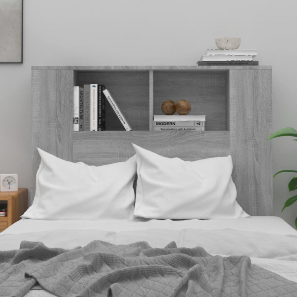 Mueble cabecero gris Sonoma 100x18.5x104.5 cm M 3