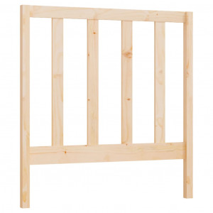 Cabecero de cama madera maciza de pino 81x4x100 cm H