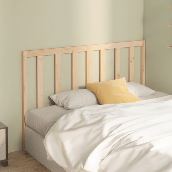 Cabecero de cama madera maciza de pino 141x4x100 cm M 3