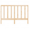 Cabeceira de cama 141x4x100 cm pinho maciço 4