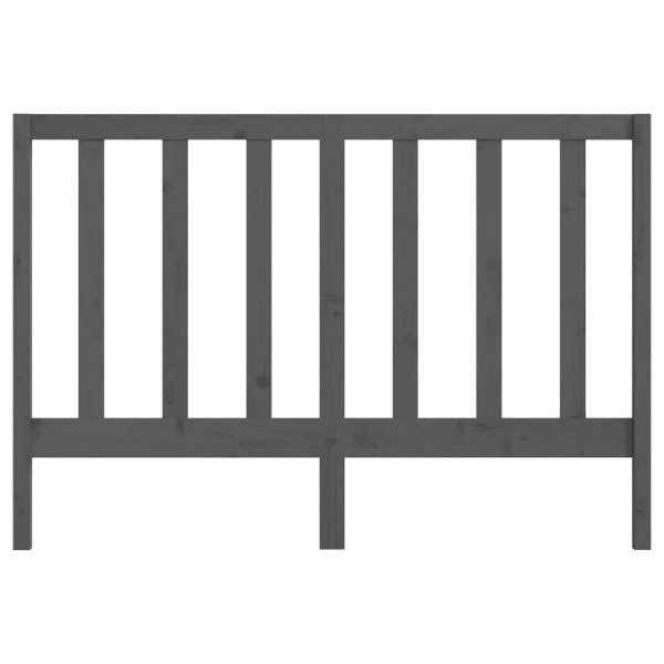 Cabeceira de cama 166x4x100 cm pinho maciço cinzento M 4