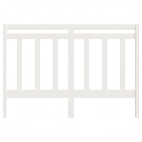 Cabeceira de cama 156x4x100 cm pinho maciço branco M 4