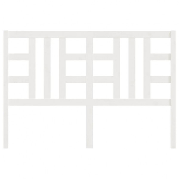 Cabeceira de cama 156x4x100 cm pinho maciço branco M 4