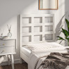 Cabeceira de cama 80.5x4x100 cm madeira de pinho maciça branco 4