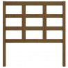 Cabecero de cama madera maciza pino marrón miel 95.5x4x100 cm 3