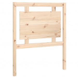 Cabecero de cama madera maciza de pino 80.5x4x100 cm H