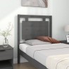 Cabeceira de cama 80.5x4x100cm madeira de pinho maciça cinzento 3