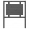 Cabecero de cama madera maciza de pino gris 80.5x4x100 cm 4