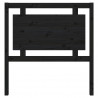 Cabecero de cama madera maciza de pino negro 95.5x4x100 cm 4
