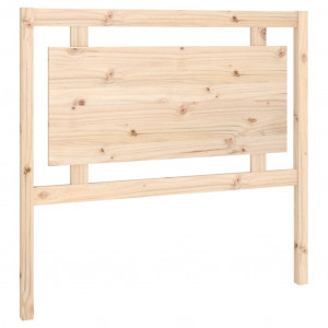 Cabecero de cama madera maciza de pino 105.5x4x100 cm H