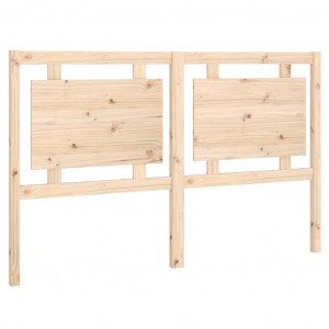 Cabecero de cama madera maciza de pino 155.5x4x100 cm H