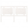 Cabecero de cama madera maciza de pino blanco 165.5x4x100 cm 4