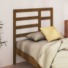 Cabecero de cama madera maciza de pino marrón miel 106x4x104 cm 1