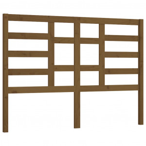 Cabeceira de cama 156x4x104 cm pinho maciço castanho mel H