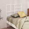 Cabeceira de cama 81x4x104 cm pinho maciço branco 1