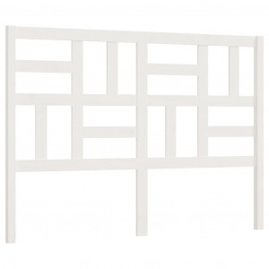 Cabeceira de cama 166x4x104 cm pinho maciço branco H