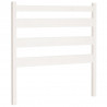 Cabecero de cama madera maciza de pino blanco 106x4x100 cm 2