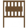 Cabecero de cama madera maciza pino marrón miel 80.5x4x100 cm 3