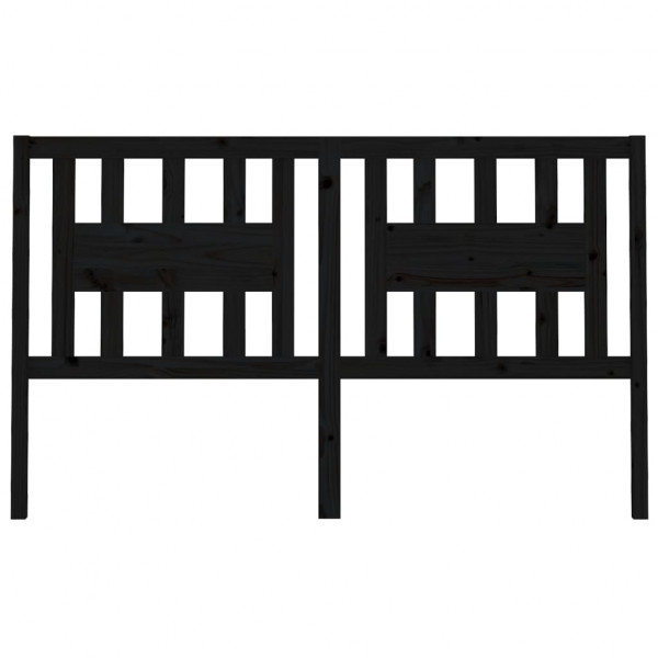 Cabeça madeira maciça de pinho preto 146x4x100 cm M 3