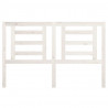 Cabeceira de cama 156x4x100 cm pinho maciço branco 3