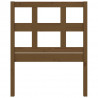 Cabecero de cama madera maciza pino marrón miel 80.5x4x100 cm 4