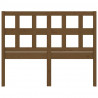 Cabeceira de cama 185.5x4x100 cm pinho maciço castanho mel 4