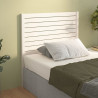 Cabeceira de cama 96x4x100 cm pinho maciço branco 1