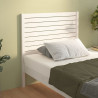 Cabecero de cama madera maciza de pino blanco 96x4x100 cm 4