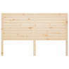 Cabeceira de cama 126x4x100 cm pinho maciço 3