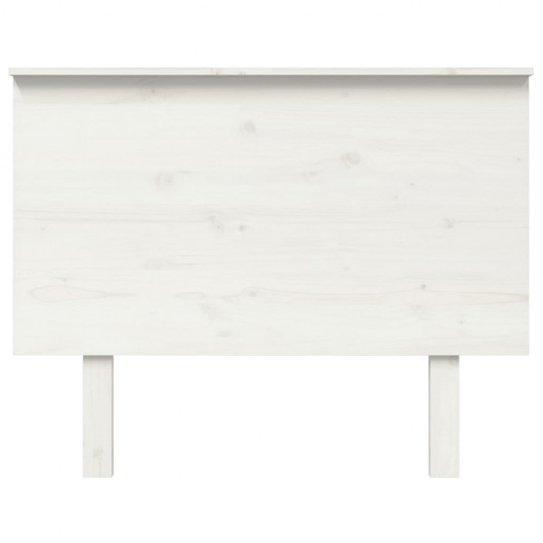 Cabecero de cama madera maciza de pino blanco 104x6x82.5 cm M 3