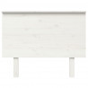 Cabeceira de cama 104x6x82.5 cm pinho maciço branco 3