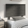 Cabeceira de cama 104x6x82.5 cm pinho maciço cinzento 4