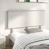 Cabeceira de cama 144x6x82.5 cm pinho maciço branco 1