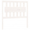 Cabecero de cama madera maciza de pino blanco 95.5x4x100 cm 2