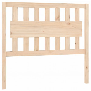 Cabecero de cama madera maciza de pino 105.5x4x100 cm H