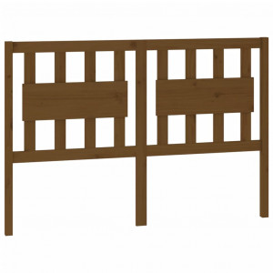 Cabeceira de cama 145.5x4x100 cm pinho maciço castanho mel H