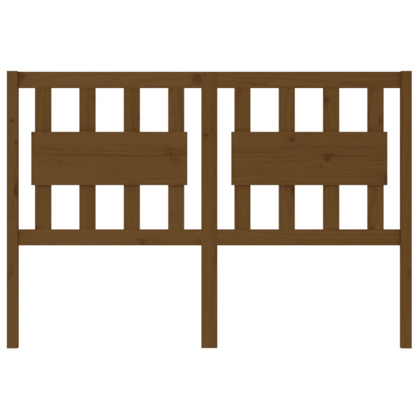 Cabeceira de cama 145.5x4x100 cm pinho maciço castanho mel M 3