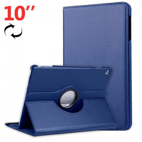 Funda COOL para Huawei Mediapad T5 Polipiel Liso Azul 10.1 pulg M 3