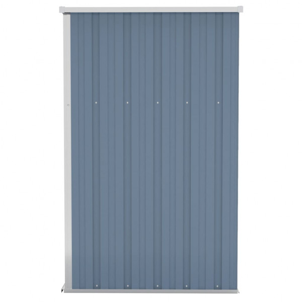 Abrigo suspenso p/ jardim 118x100x178 cm aço galvaniz. cinzento M 4