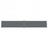 Toldo lateral retráctil antracita 160x1000 cm 2