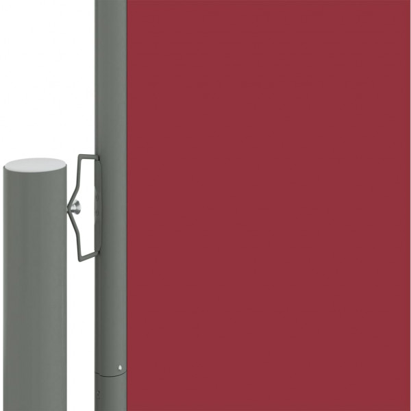 Toldo lateral retráctil rojo 160x1000 cm M 3